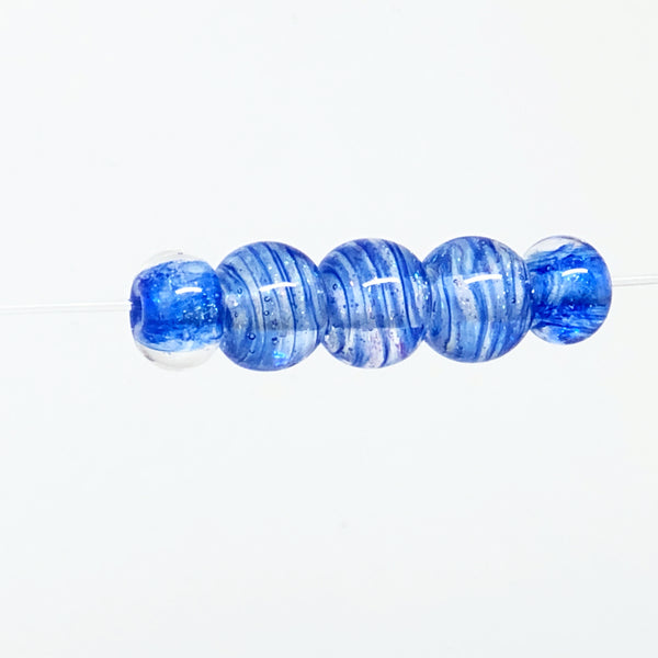 Light Blue Dichro Bead Set