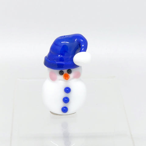 Blue Hatted Snowman