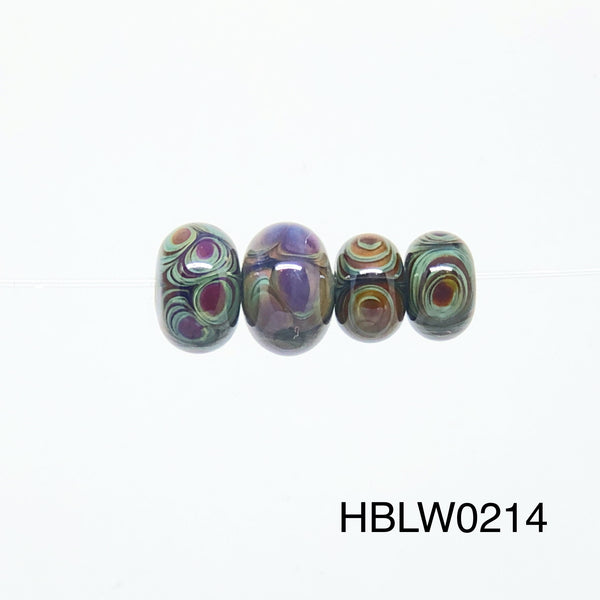 Double Helix Dot Stack Beads