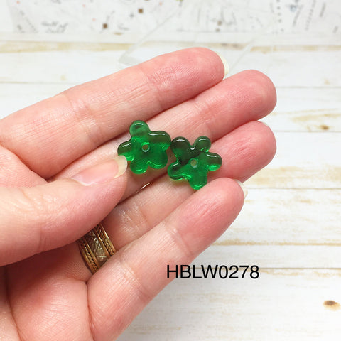 Green Disc Flowers