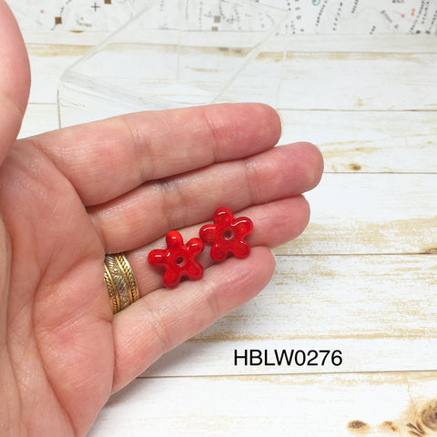 Red Disc Flowers