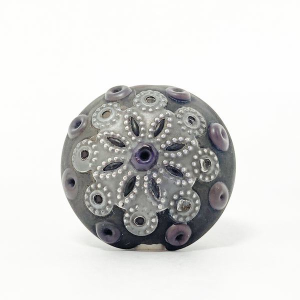 Metal Lace Collection- Petite Black Mandala