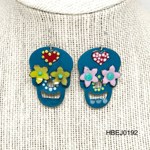 Aqua Sugar Skulls
