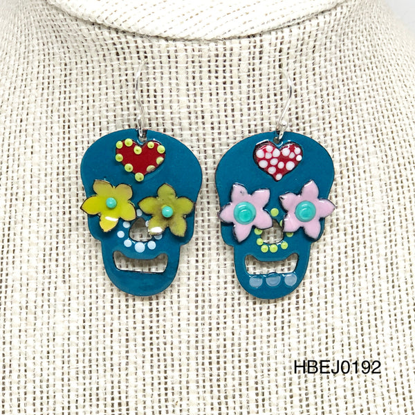Aqua Sugar Skulls