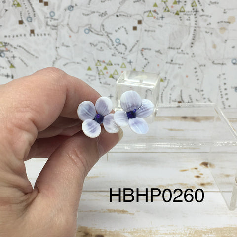 Set of 2 Lavender Hydrangea Headpins