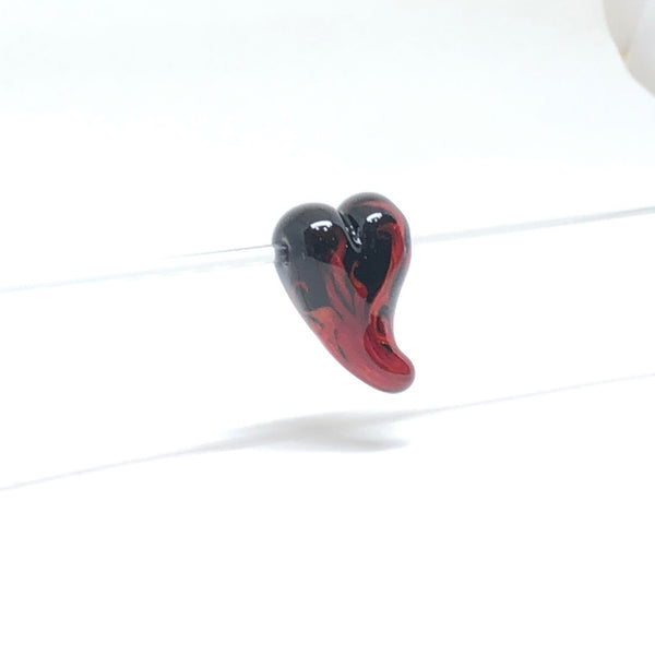 Flaming Heart Bead