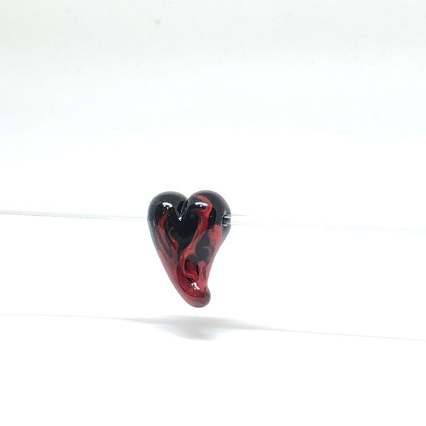 Flaming Heart Bead